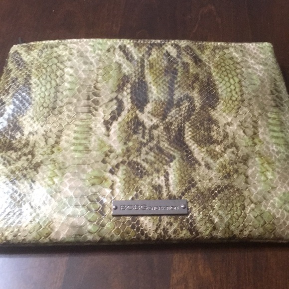 BCBGeneration Snakeskin Clutch - Picture 3 of 4